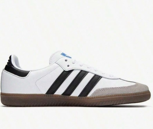 Adidas Originals Samba OG, Soft Upper, Comfortable, Low-Top Skate Shoes, Unisex, Black/White/Grey