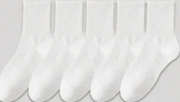 chaussettes blanches