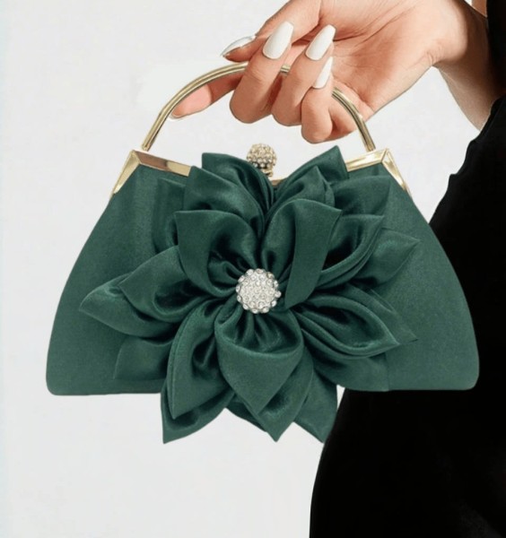 Flower Evening Bag Ladies Clutch