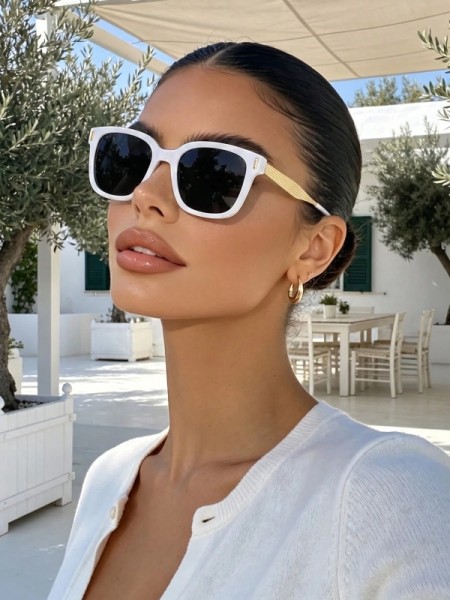 Gafas de sol con montura cuadrada