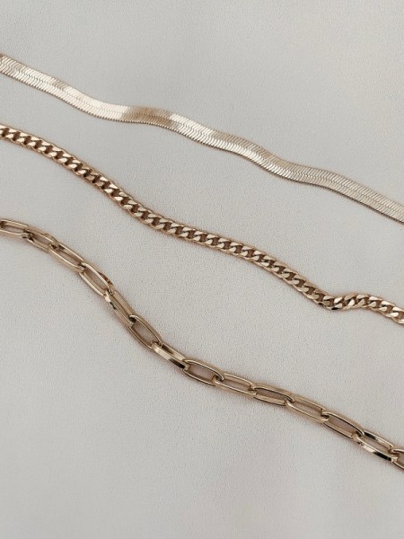 Gold Layer Necklace set