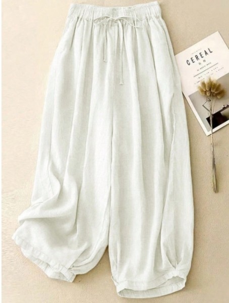 Pantalon en Lin Casual Confortable