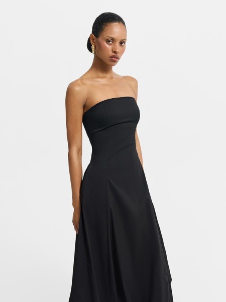 Robe midi en coton