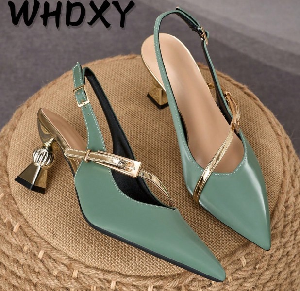 Sandalias Verdes Menta para Mujer