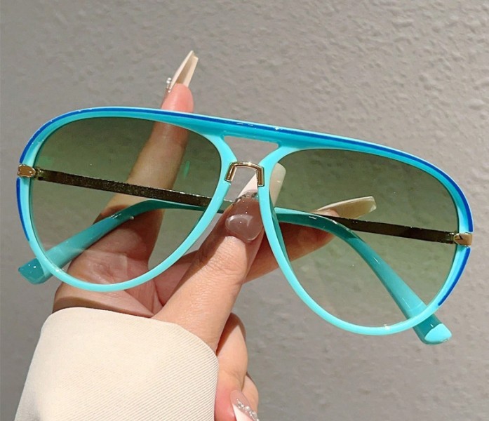 Stylish Dual-Bridge Versatile Street Style Sun Protection glasses