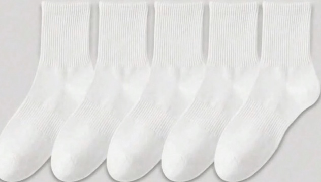 chaussettes blanches