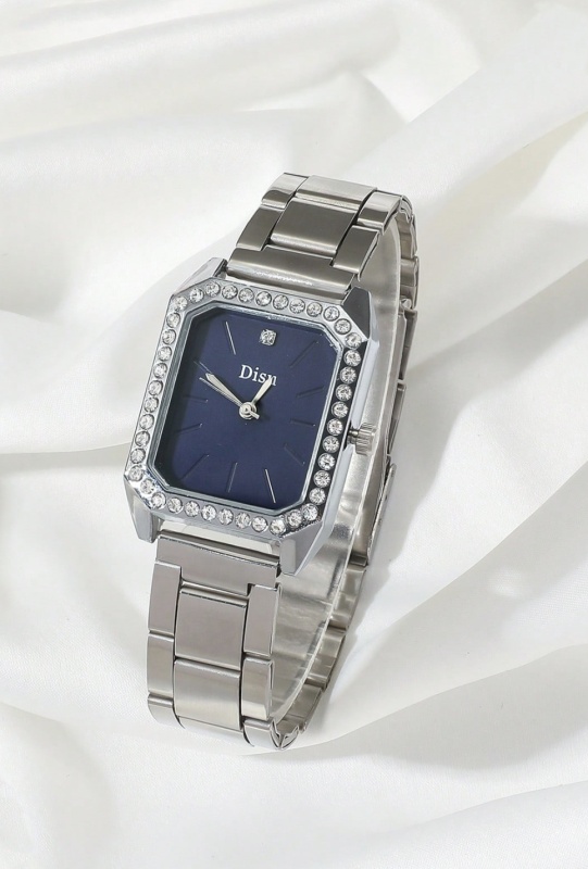 Classic Silver &amp; Business Style Women's Quartz Watch