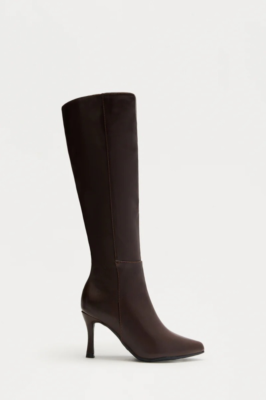 Edge knee high boots