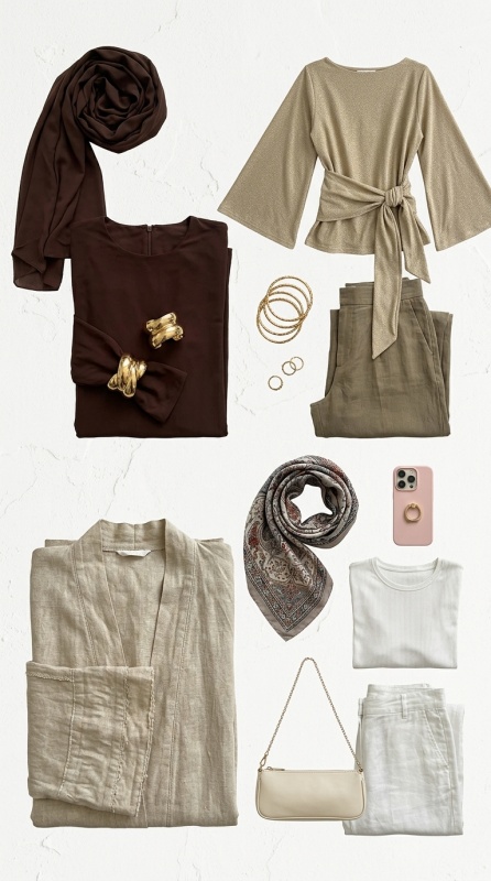 Casual everyday outfits for hijabi girlies [Midsize]