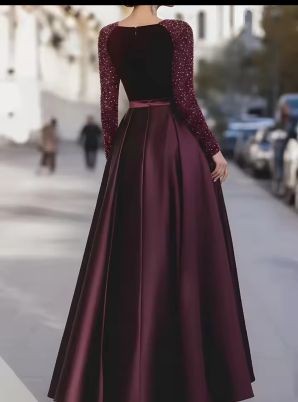 Elegant Formal Evening Party Maxi Dress [Party]