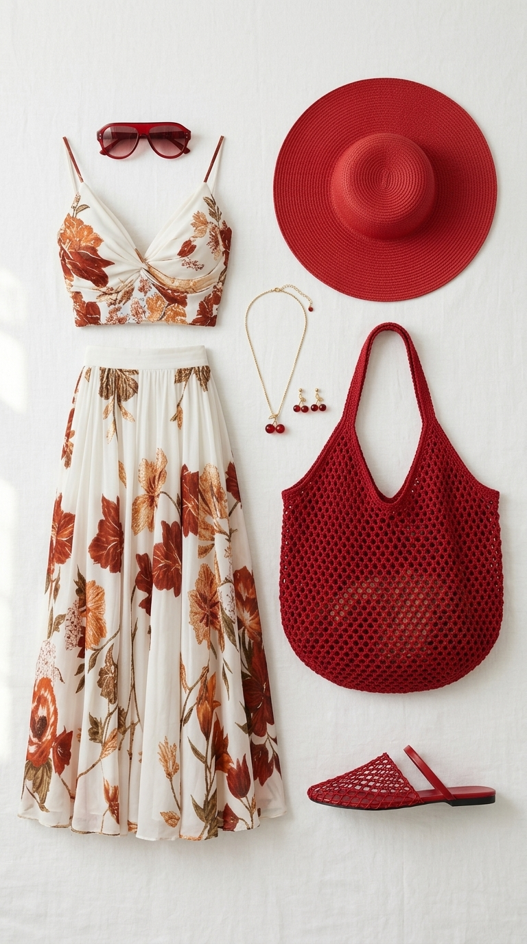 Fashionable Vacation Outfit