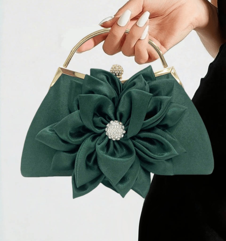 Flower Evening Bag Ladies Clutch