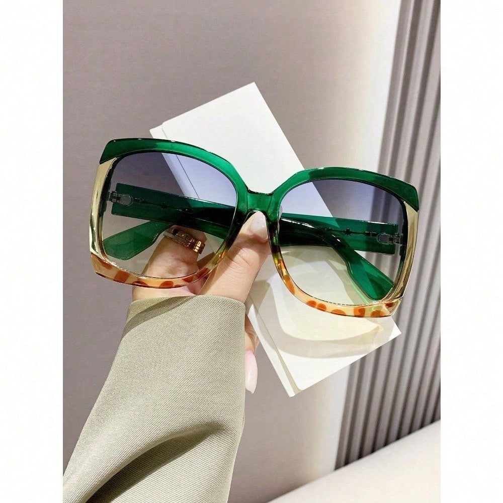 Gafas de Moda con Montura Cuadrada Sobredimensionada