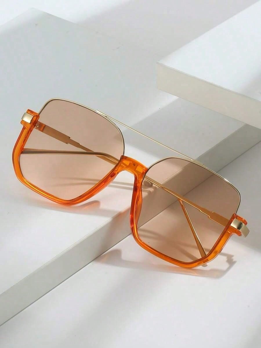 Lunettes Oversize Rétro Pour Femmes, Pour Plage Voyage Quotidien Business Décontracté
