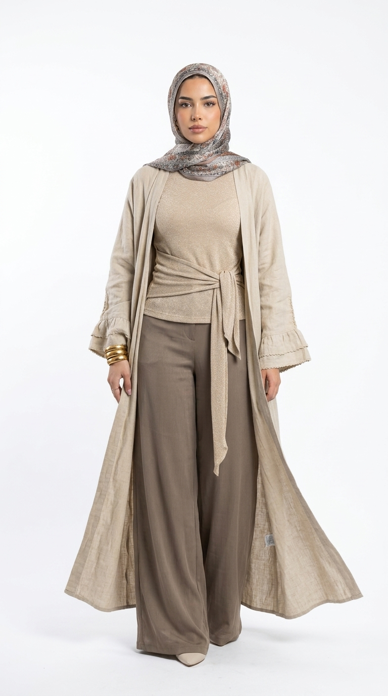 Tenues décontractées au quotidien pour les filles hijabi [Taille Moyenne]