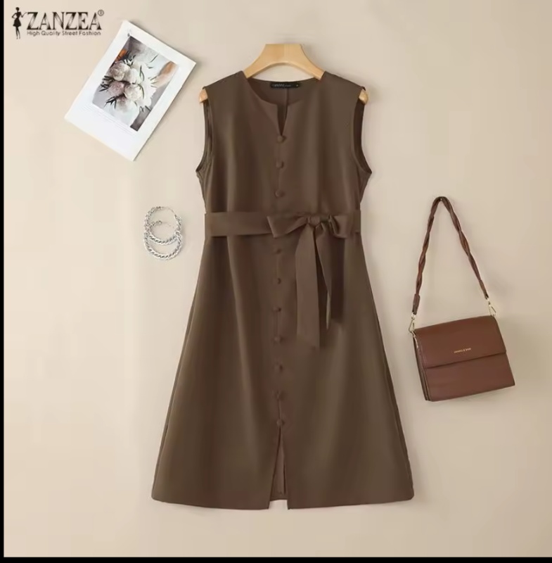 Vestido midi elegante [Luxo]