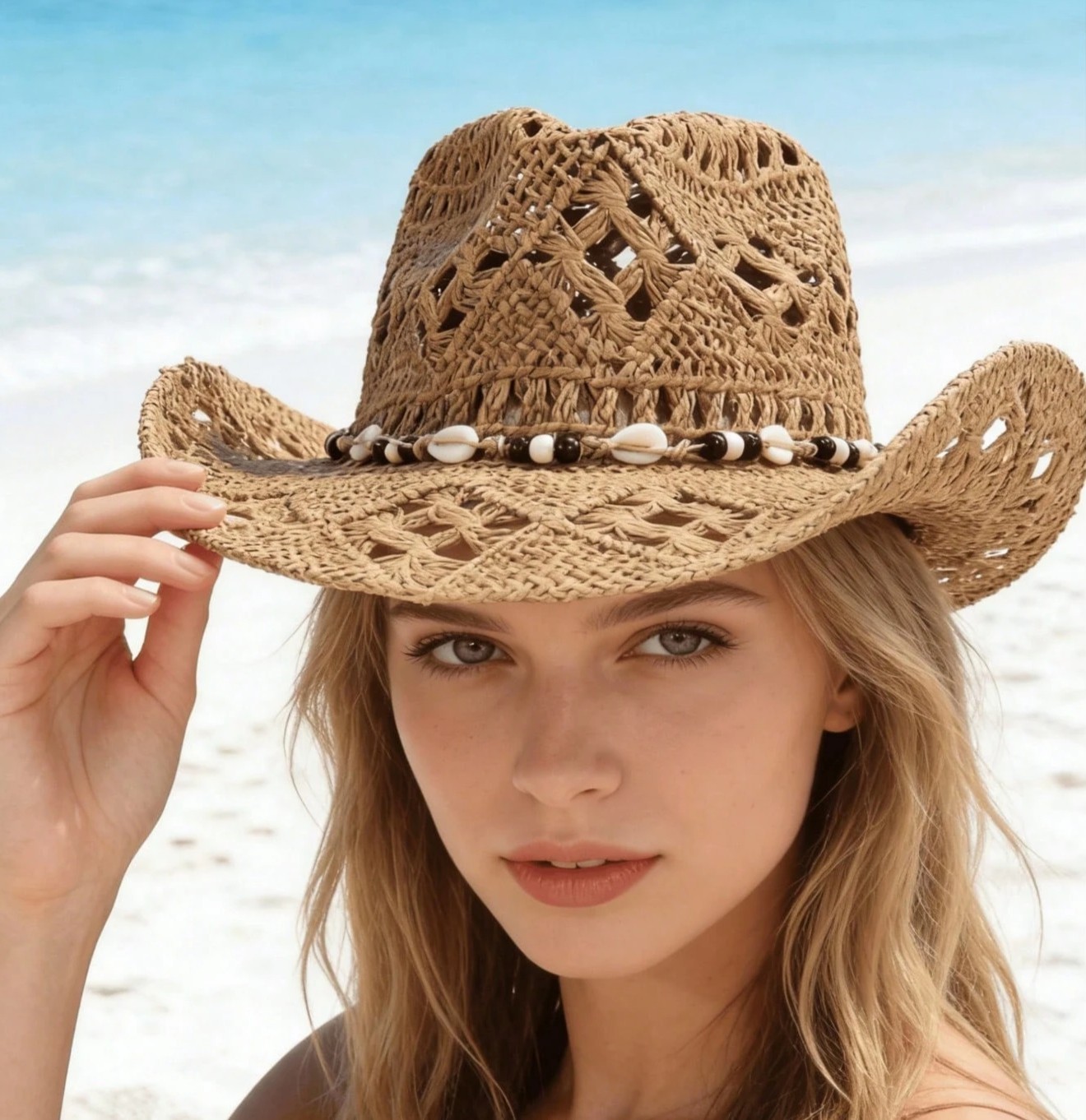 Western Cowboy Straw Hat