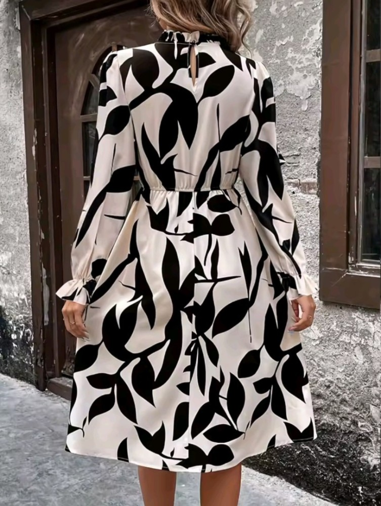 Нова елегантна жіноча сукня з принтом casual fashion [Повсякденний]