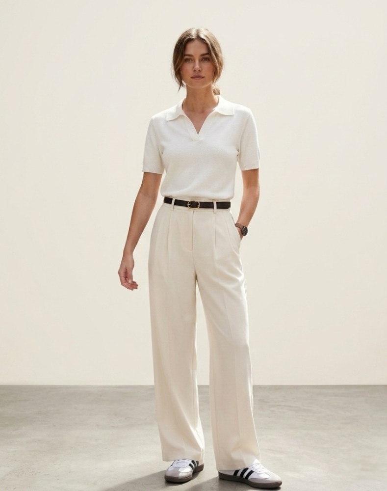 El Conjunto Polo Minimalista de Resort [Casual]