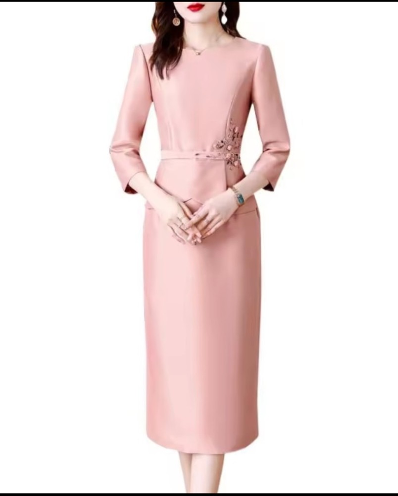 Elegant Mid-Length Wedding Dress [Midsize]