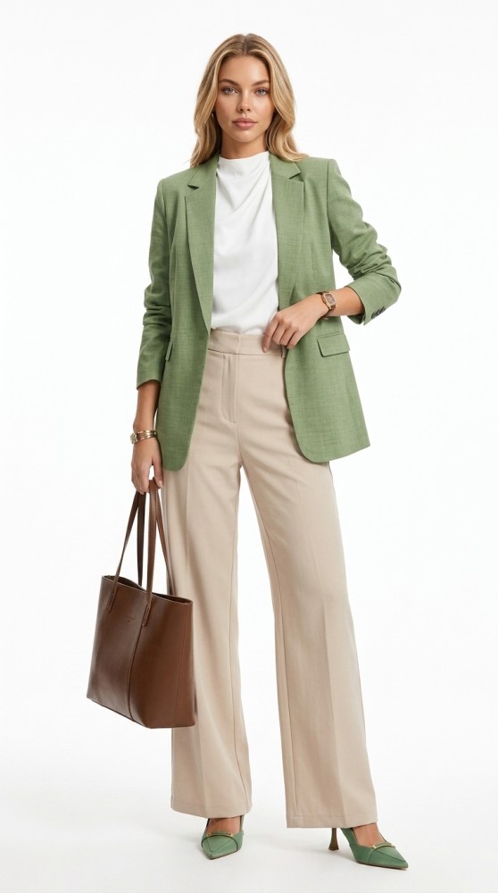 Look Old Money Casual Diario para Todas las Estaciones [Casual]