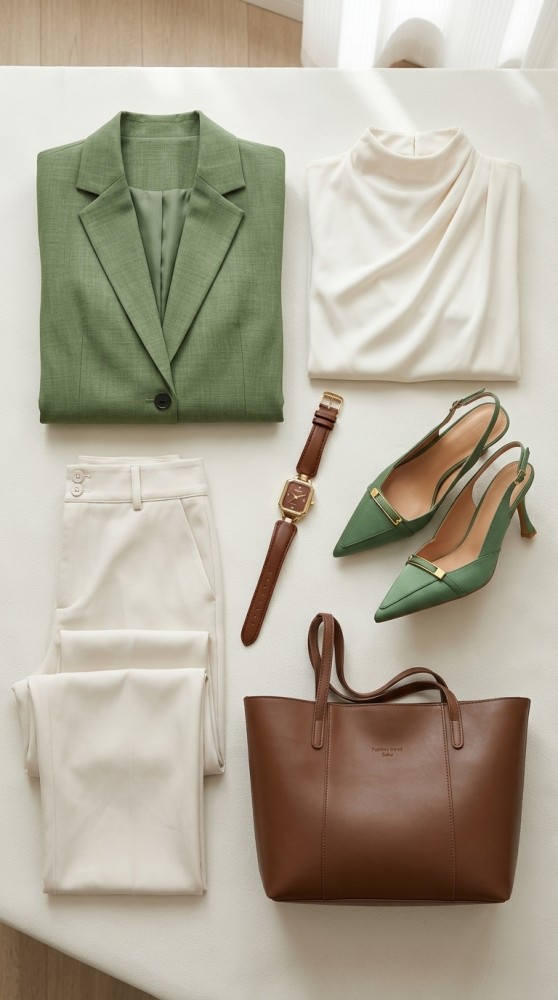 Look Old Money Casual Diario para Todas las Estaciones [Casual]