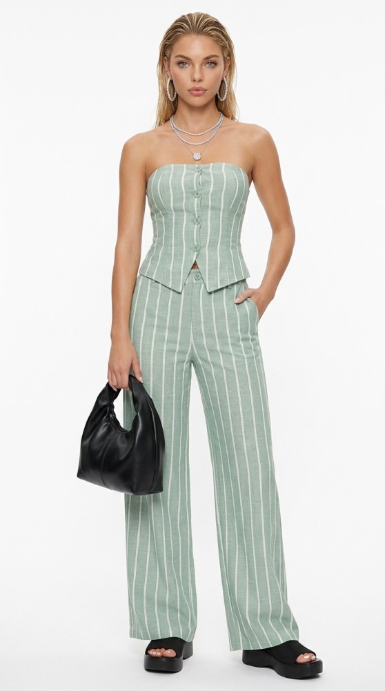 Set 2 Pezzi Top e Pantaloni da Vacanza [Vacanza]