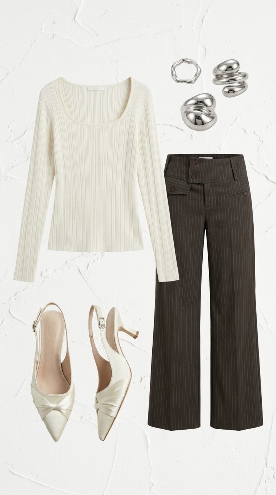 Conjunto chique e na moda